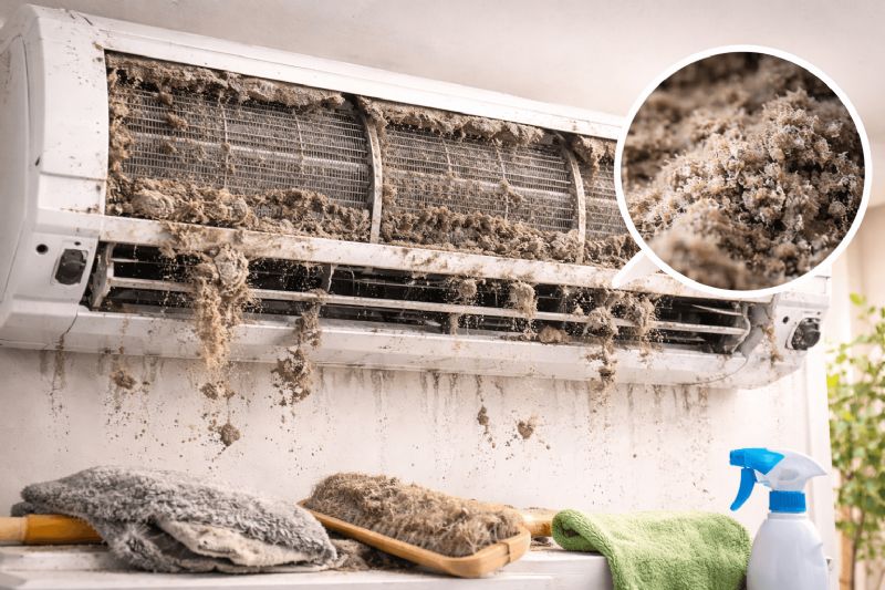 冷氣機積累大量污垢怎麼辦？原因、影響與清潔保養重點一次看懂